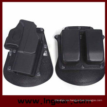 Funda de pistola de Glock 17/19 Gl2 táctico con bolsa del compartimiento